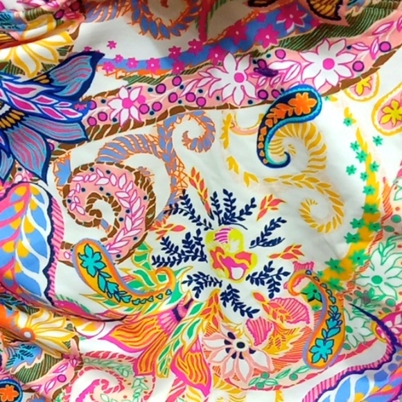 Lauren Ralph Lauren 1 piece Bathing suit Paisley - Picture 4 of 8